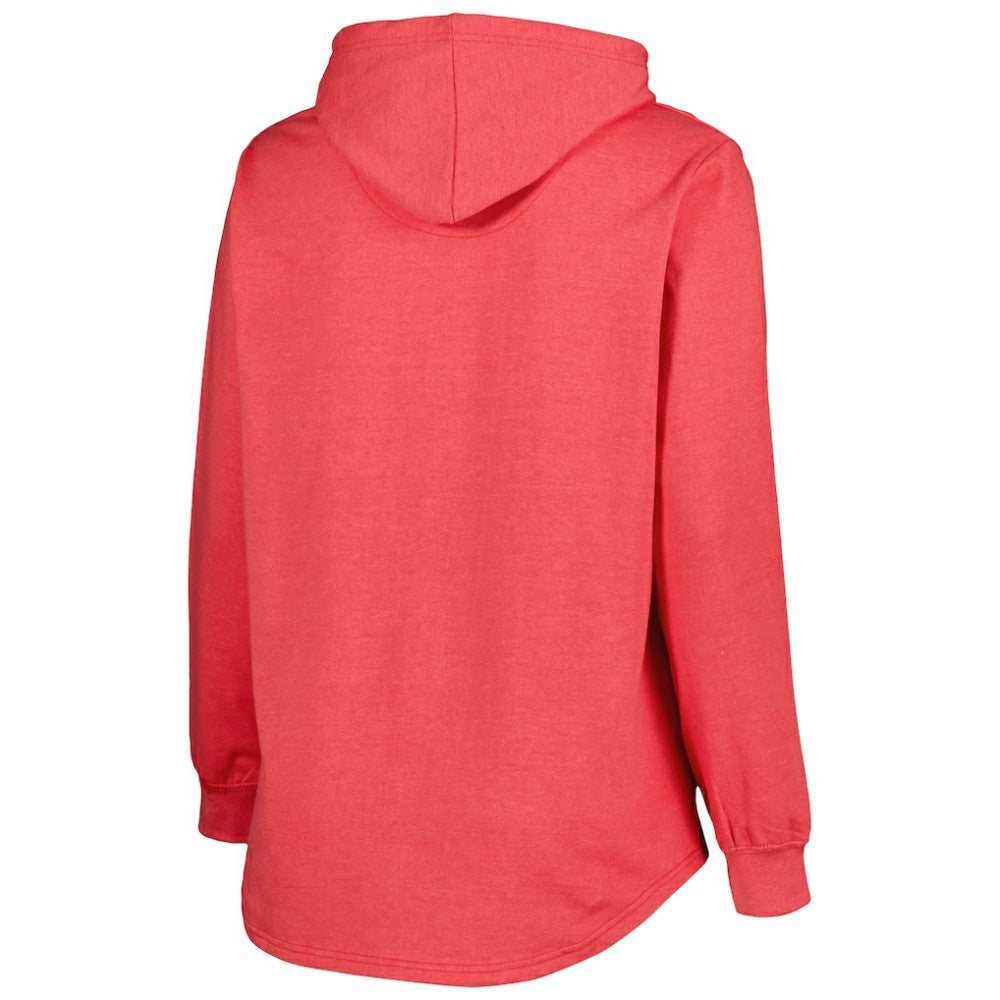 Washington Capitals Women's Plus Size Fleece Pullover Hoodie Sale