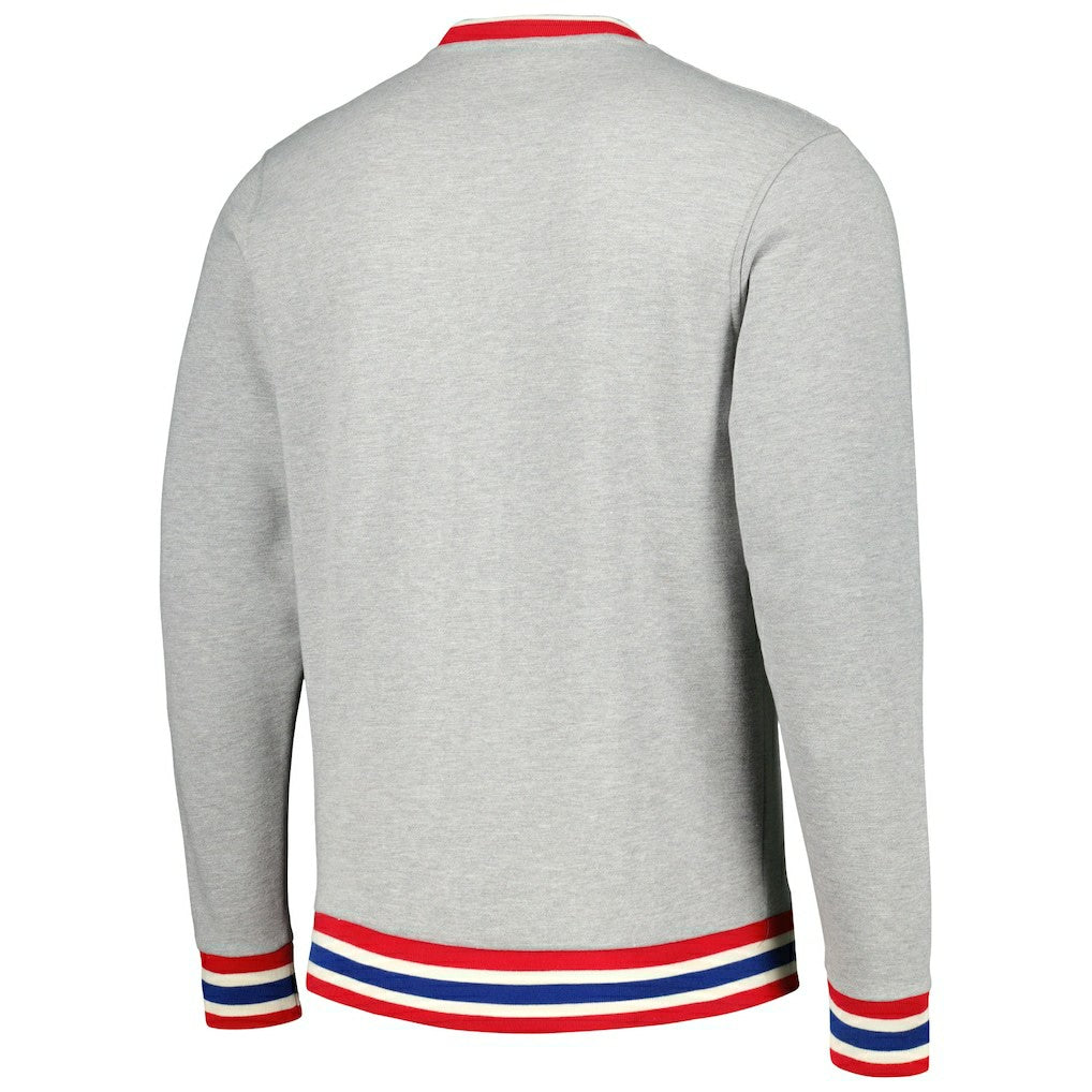Philadelphia 76ers Unisex Vintage Throwback Crew Sweatshirt Discount