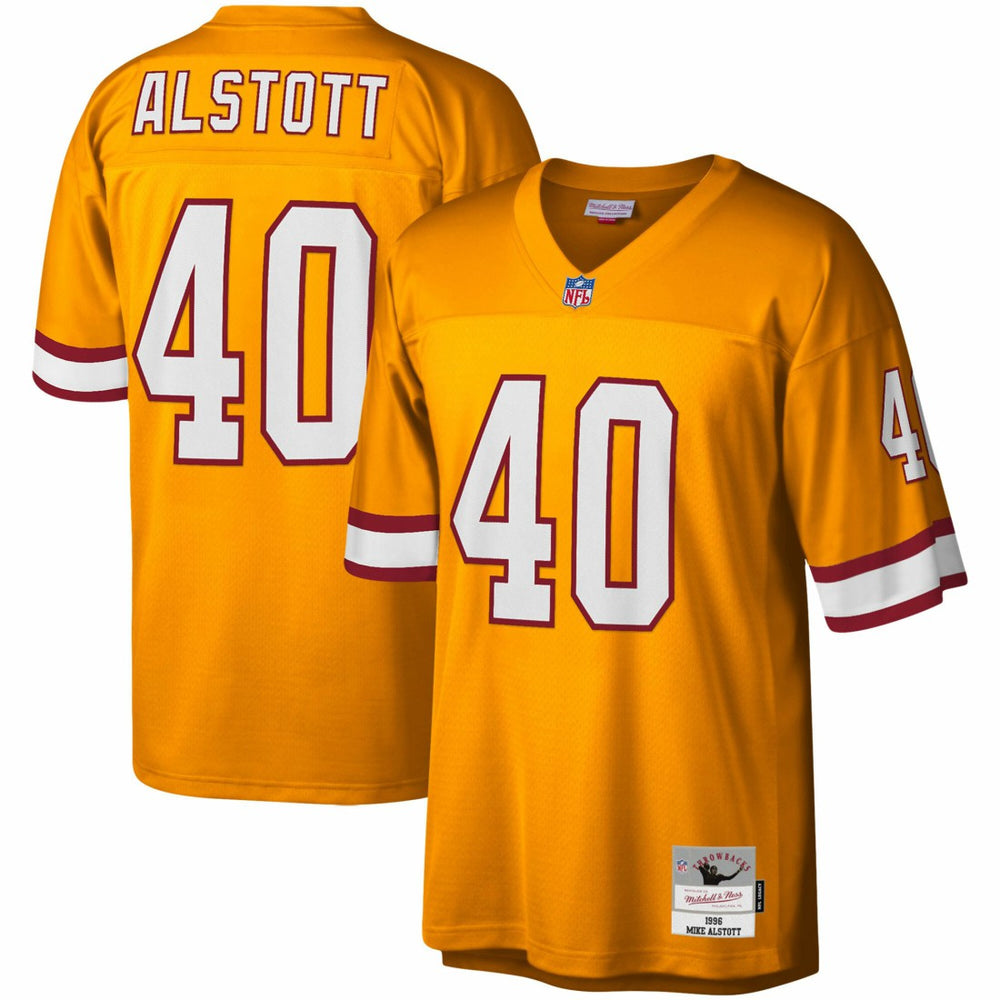 Tampa Bay Buccaneers Mitchell & Ness Mike Alstott  Big & Tall 1996 Retired Player Replica Jersey