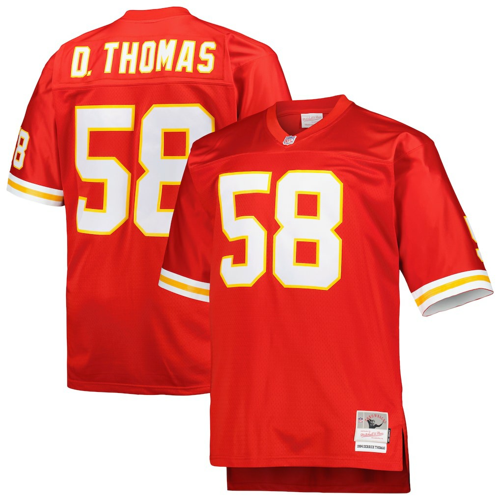 Kansas City Chiefs Mitchell & Ness Derrick Thomas  Big & Tall 1994 Retired Player Replica Jersey