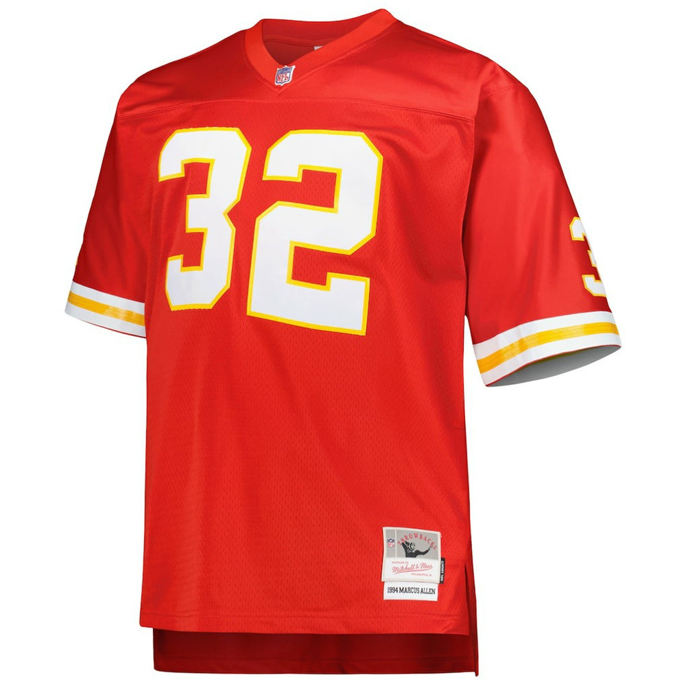 Kansas City Chiefs Mitchell & Ness Marcus Allen  Big & Tall 1994 Retired Player Replica Jersey