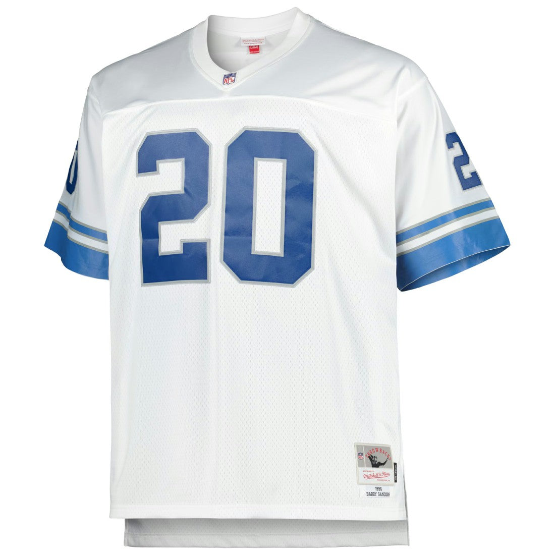 Detroit Lions Mitchell & Ness Barry Sanders  Big & Tall 1996 Retired Player Replica Jersey