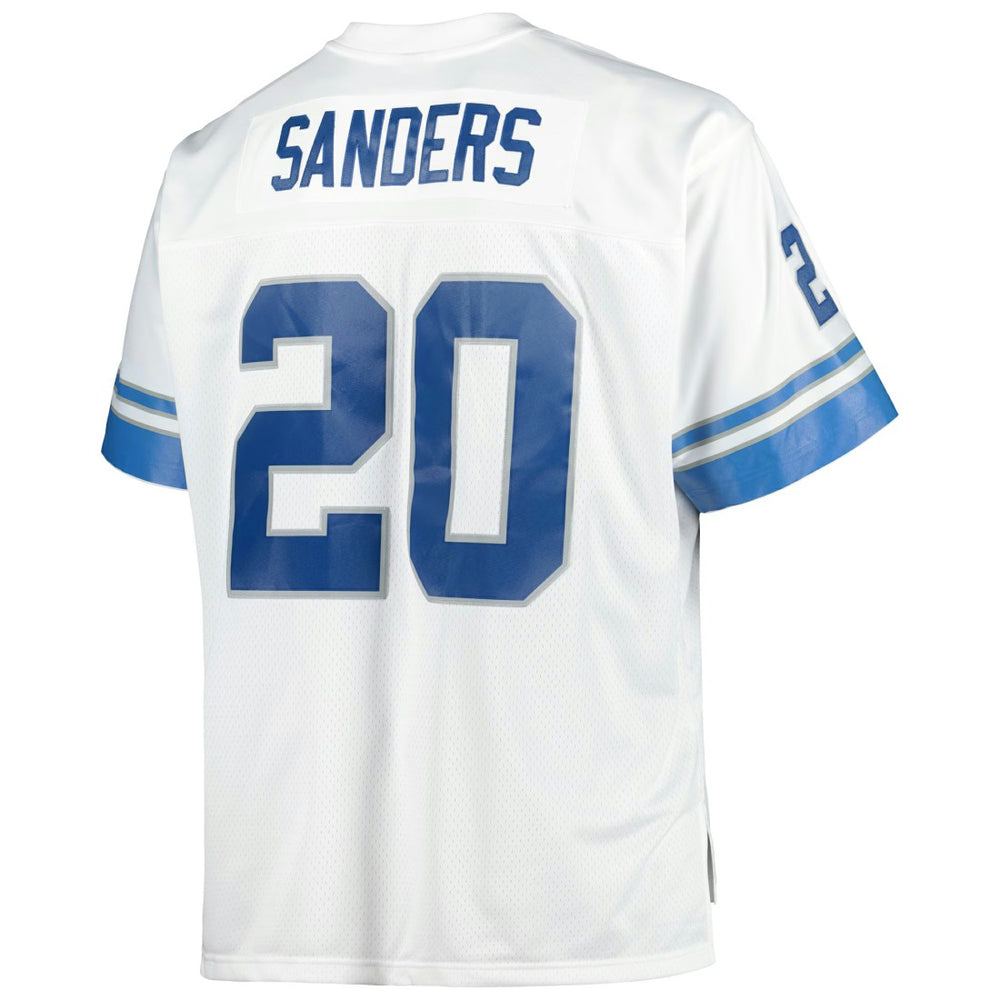 Detroit Lions Mitchell & Ness Barry Sanders  Big & Tall 1996 Retired Player Replica Jersey