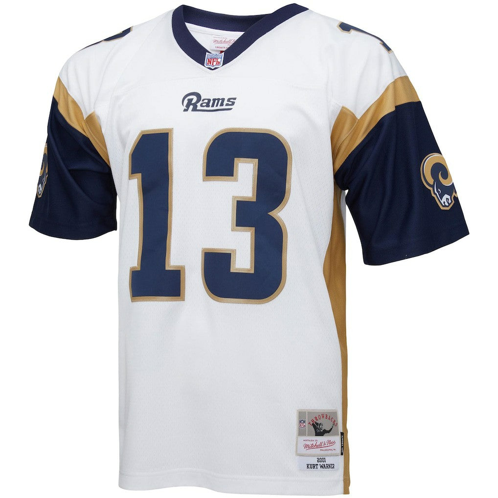 Los Angeles Rams Mitchell & Ness Kurt Warner  Big & Tall 2001 Retired Player Replica Jersey