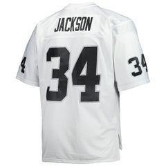 Las Vegas Raiders Mitchell & Ness Bo Jackson  Big & Tall 1988 Retired Player Replica Jersey