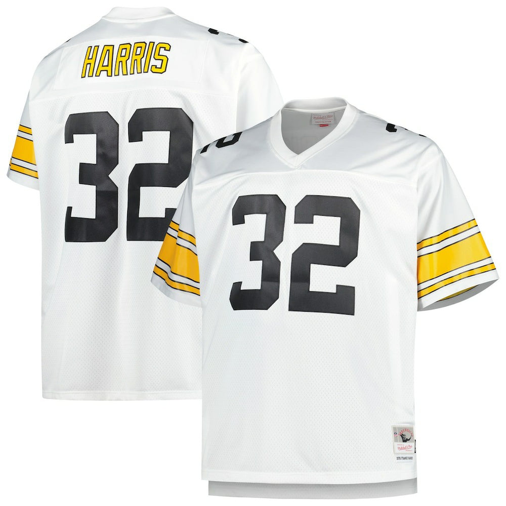 Pittsburgh Steelers Mitchell & Ness Franco Harris  Big & Tall 1976 Retired Player Replica Jersey