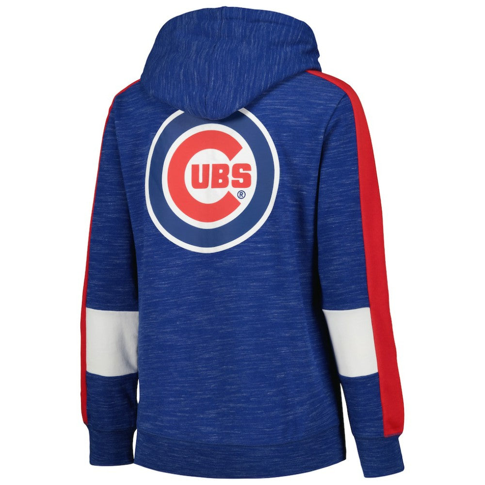 Chicago Cubs New Era Women's Colorblock Full-Zip Hoodie | MLB Online