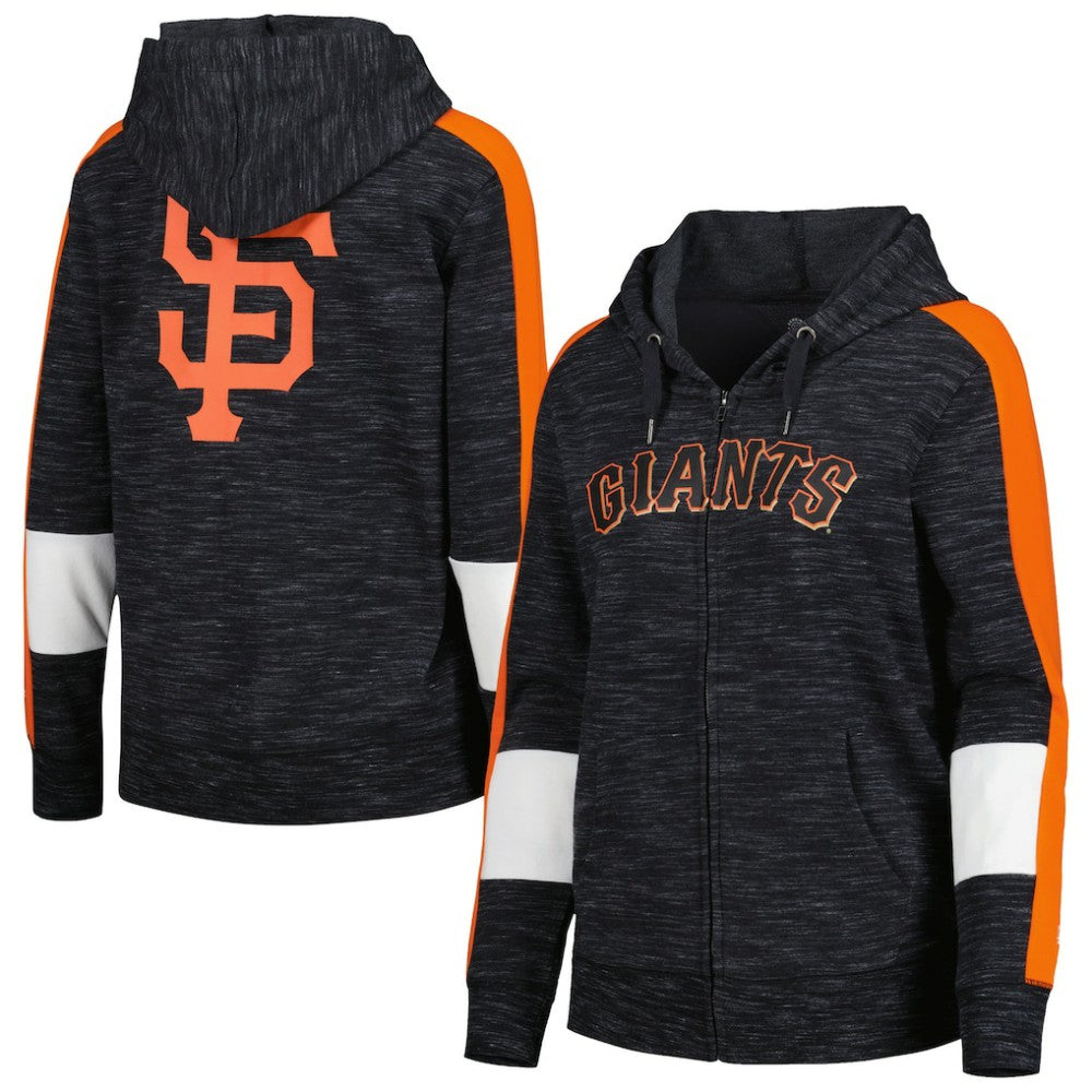 San Francisco Giants New Era Women's Colorblock Full-Zip Hoodie | MLB Near me