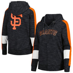 San Francisco Giants New Era Women's Colorblock Full-Zip Hoodie | MLB Near me