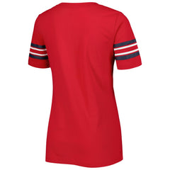 St. Louis Cardinals New Era Women's Team Stripe T-Shirt | MLB On Sale