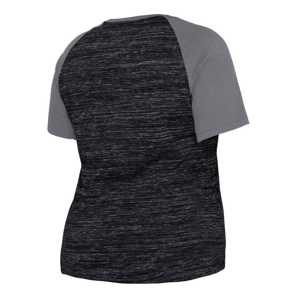 Chicago White Sox New Era Women's Plus Size Space Dye Raglan V-Neck T-Shirt | MLB On Sale