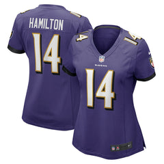 Baltimore Ravens Nike Kyle Hamilton  Women's Player Game Jersey