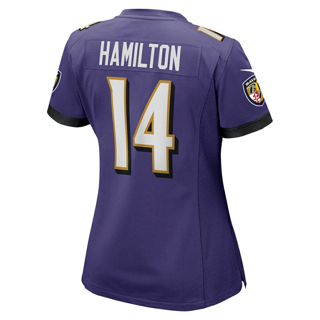 Baltimore Ravens Nike Kyle Hamilton  Women's Player Game Jersey