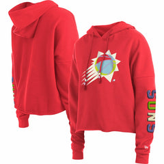 Phoenix Suns Women's Color Pack Cropped Top Pullover Hoodie Discount