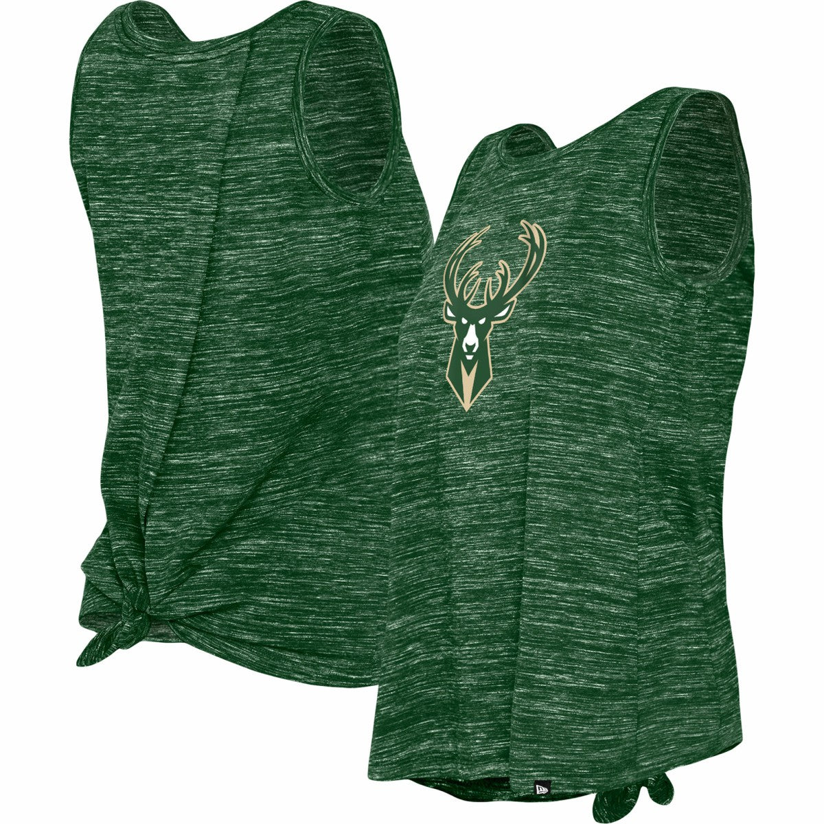 Milwaukee Bucks Women's Space Dye Active Tank Top On Sale