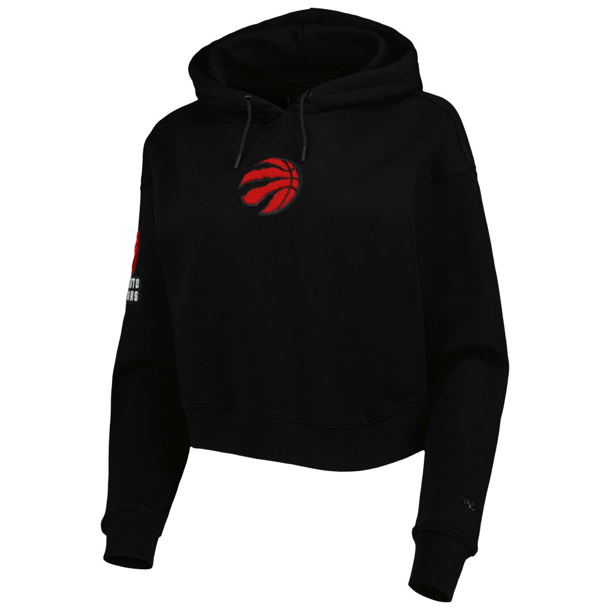 Toronto Raptors Pro Standard Women's Classic Fleece Cropped Pullover Hoodie Outlet