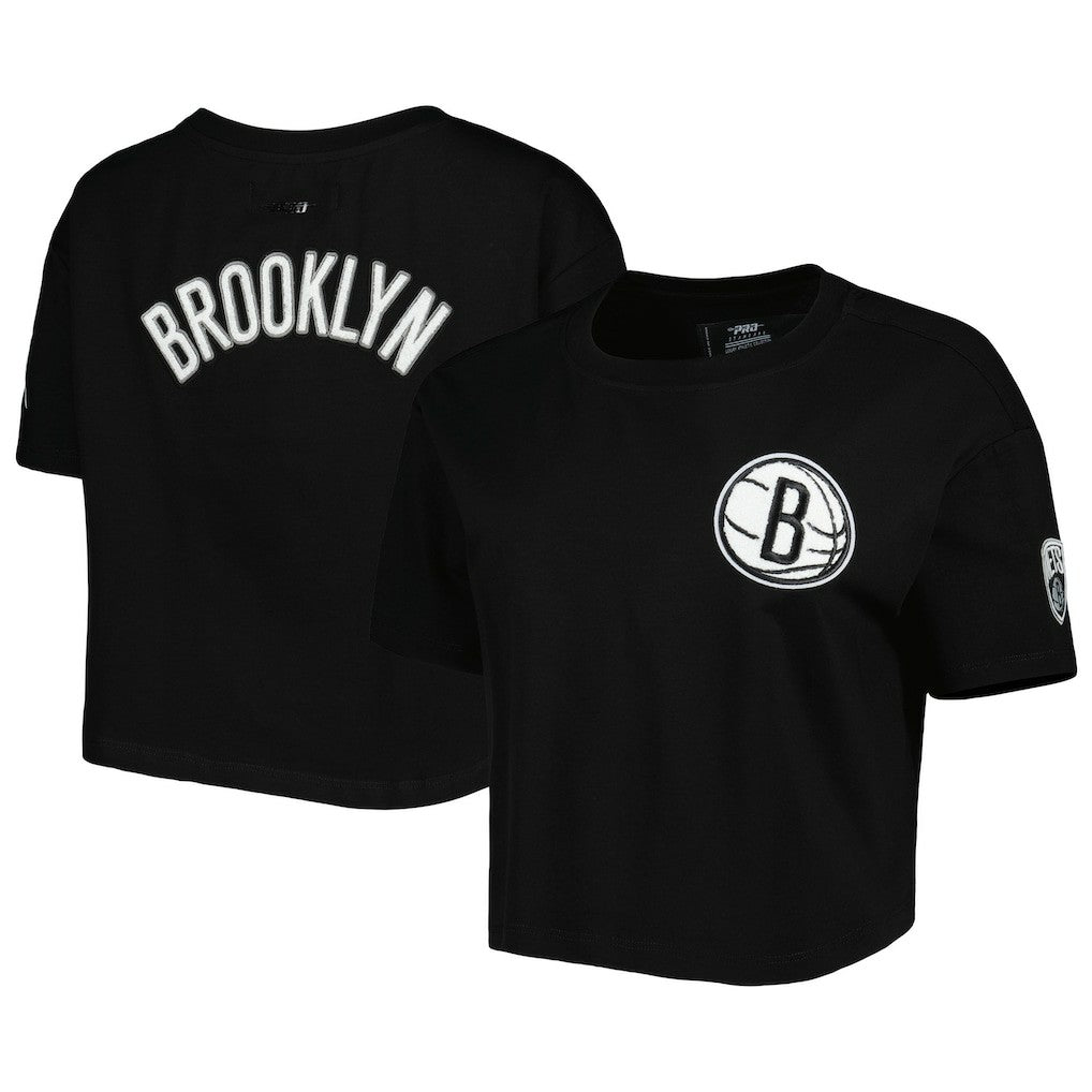 Brooklyn Nets Pro Standard Women's Classics Boxy T-Shirt Online