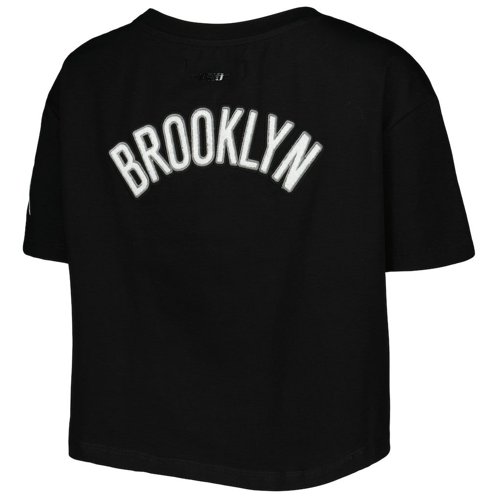 Brooklyn Nets Pro Standard Women's Classics Boxy T-Shirt Online