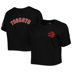 Toronto Raptors Pro Standard Women's Classics Boxy T-Shirt New