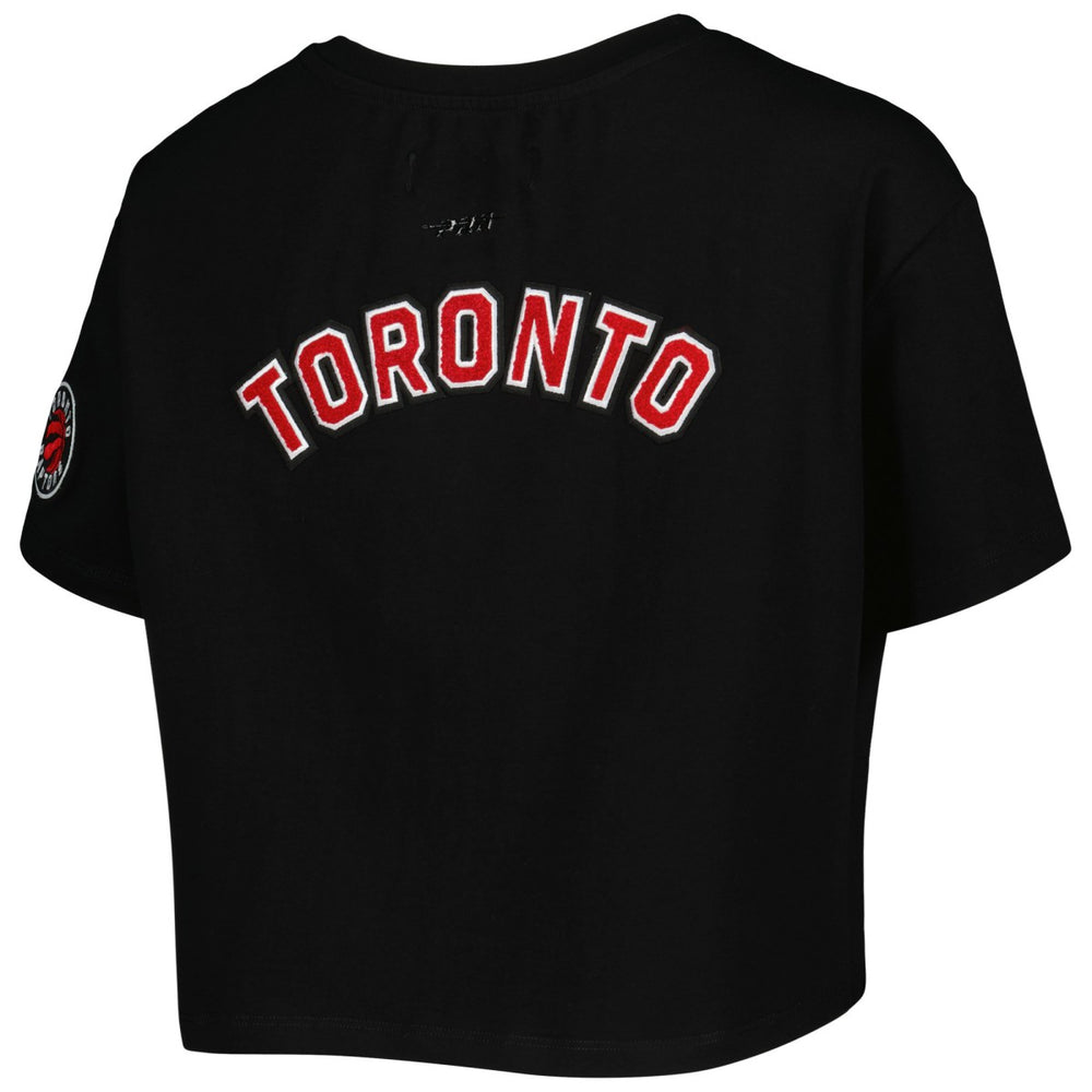 Toronto Raptors Pro Standard Women's Classics Boxy T-Shirt New