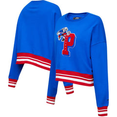 Philadelphia 76ers Pro Standard Women's Mash Up Pullover Sweatshirt Outlet