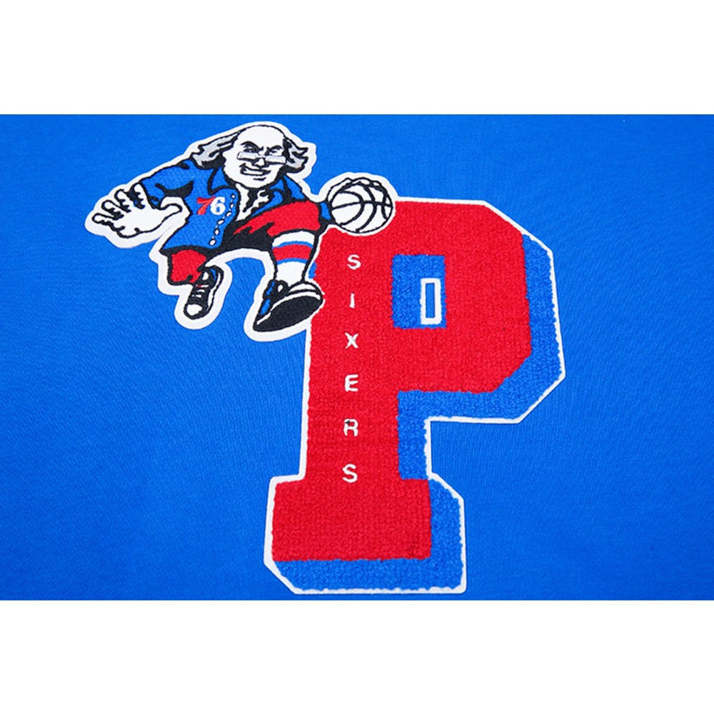 Philadelphia 76ers Pro Standard Women's Mash Up Pullover Sweatshirt Outlet