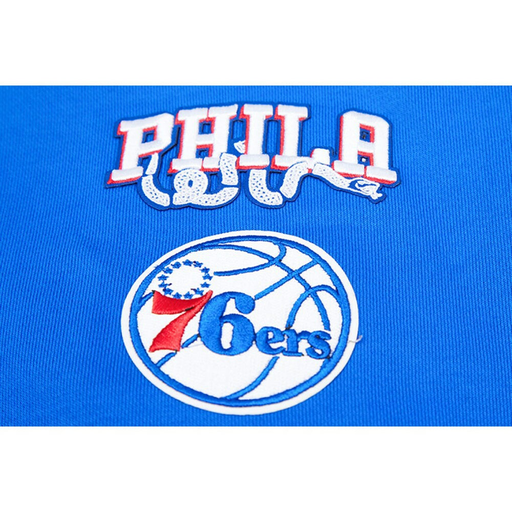 Philadelphia 76ers Pro Standard Women's Mash Up Pullover Sweatshirt Outlet