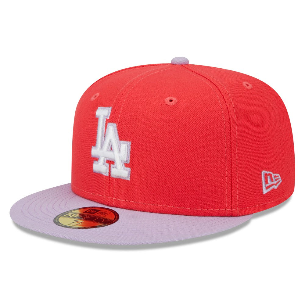 Los Angeles Dodgers New Era Spring Color Two-Tone 59FIFTY Fitted Hat | MLB New