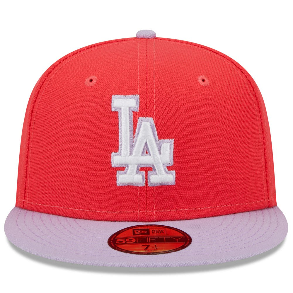 Los Angeles Dodgers New Era Spring Color Two-Tone 59FIFTY Fitted Hat | MLB New