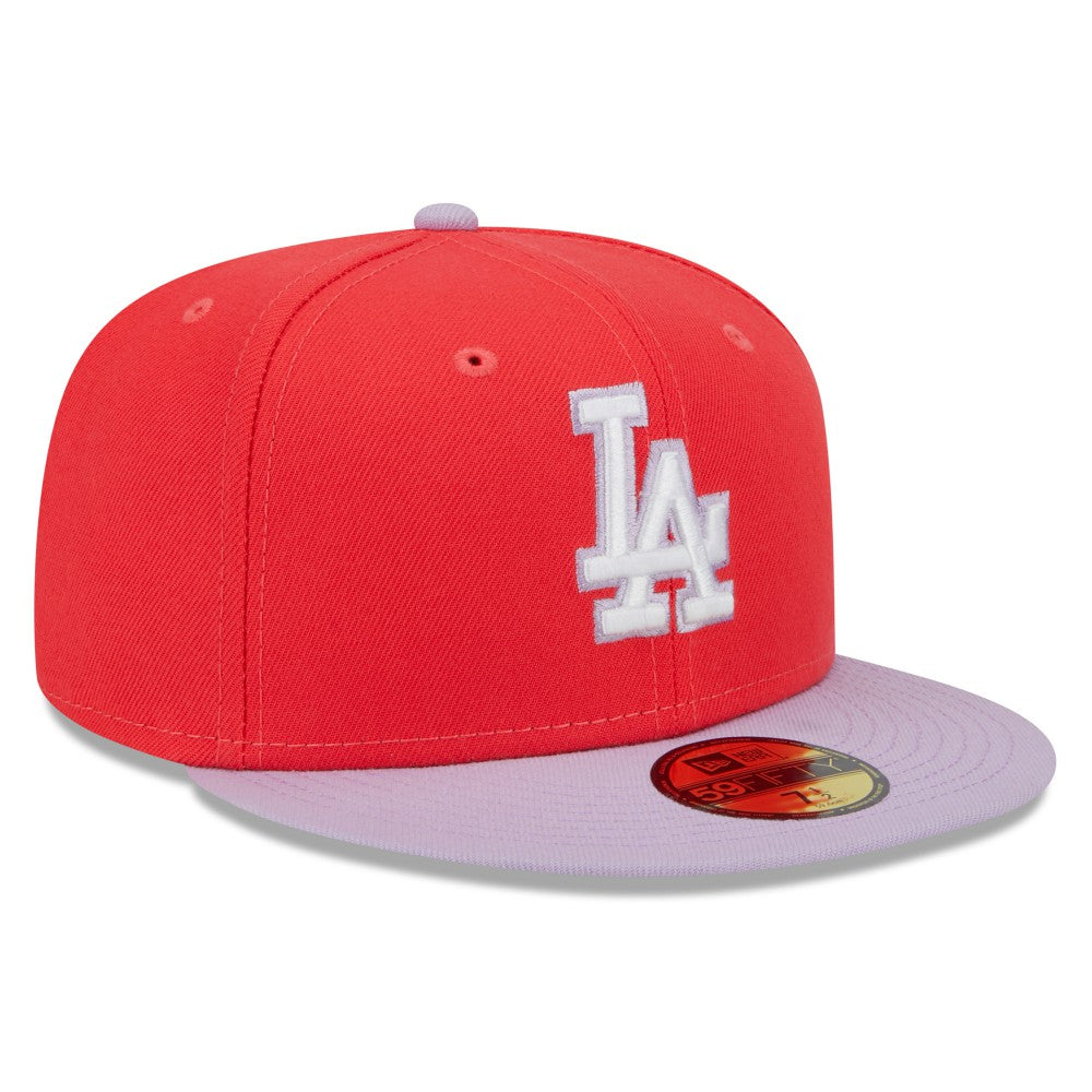 Los Angeles Dodgers New Era Spring Color Two-Tone 59FIFTY Fitted Hat | MLB New