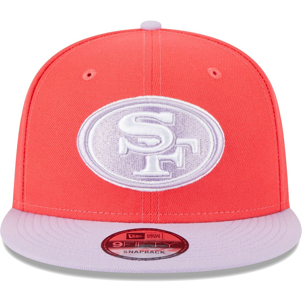 San Francisco 49ers New Era Two-Tone Color Pack 9FIFTY Snapback Hat