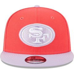 San Francisco 49ers New Era Two-Tone Color Pack 9FIFTY Snapback Hat