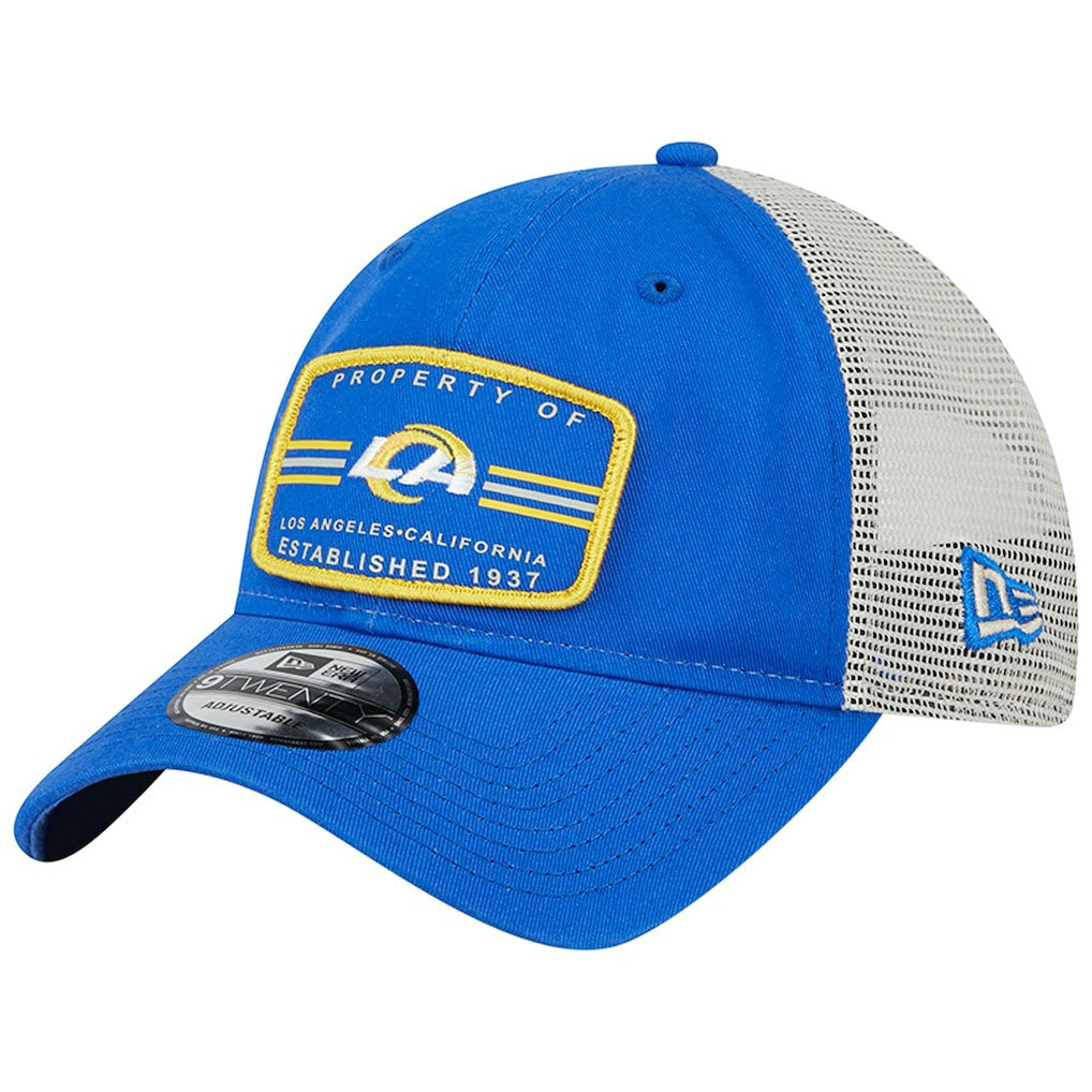 Los Angeles Rams New Era Property Trucker 9TWENTY Adjustable Hat