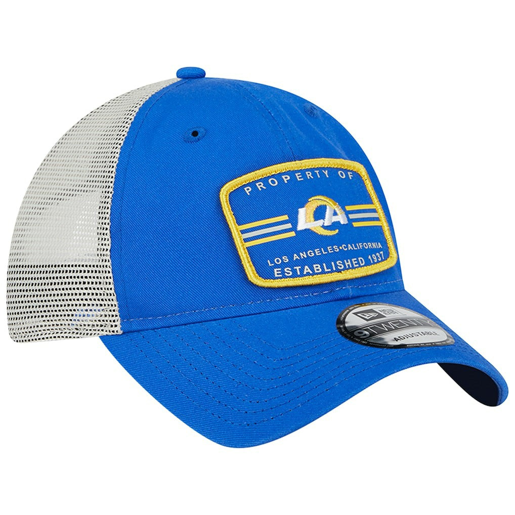 Los Angeles Rams New Era Property Trucker 9TWENTY Adjustable Hat
