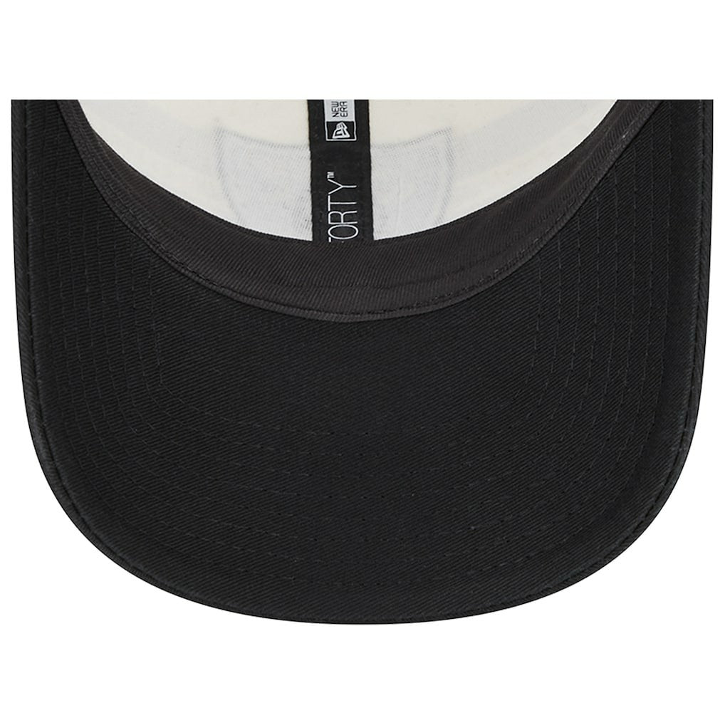 Las Vegas Raiders New Era Team Stripe Trucker 9FORTY Snapback Hat