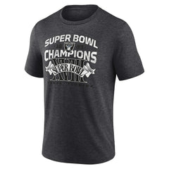 Las Vegas Raiders Champion Hometown Old-Fashioned Super Bowl XVIII s Tri-Blend T-Shirt