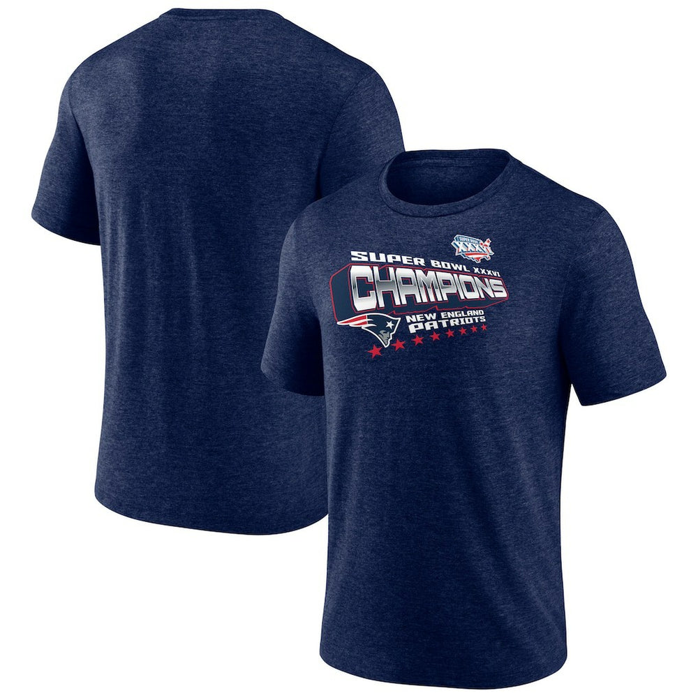New England Patriots Champion Hometown Old-Fashioned Super Bowl XXXVI s Tri-Blend T-Shirt