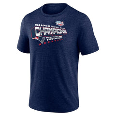 New England Patriots Champion Hometown Old-Fashioned Super Bowl XXXVI s Tri-Blend T-Shirt