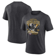 Pittsburgh Steelers Champion Hometown Old-Fashioned Super Bowl XIV s Tri-Blend T-Shirt
