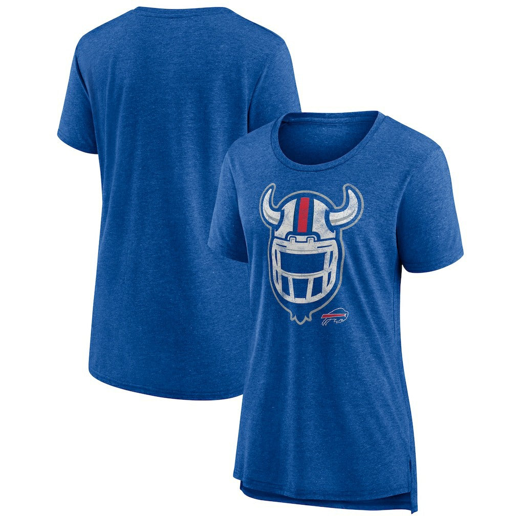 Buffalo Bills  Women's Hometown First Down Tri-Blend T-Shirt