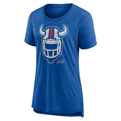 Buffalo Bills  Women's Hometown First Down Tri-Blend T-Shirt