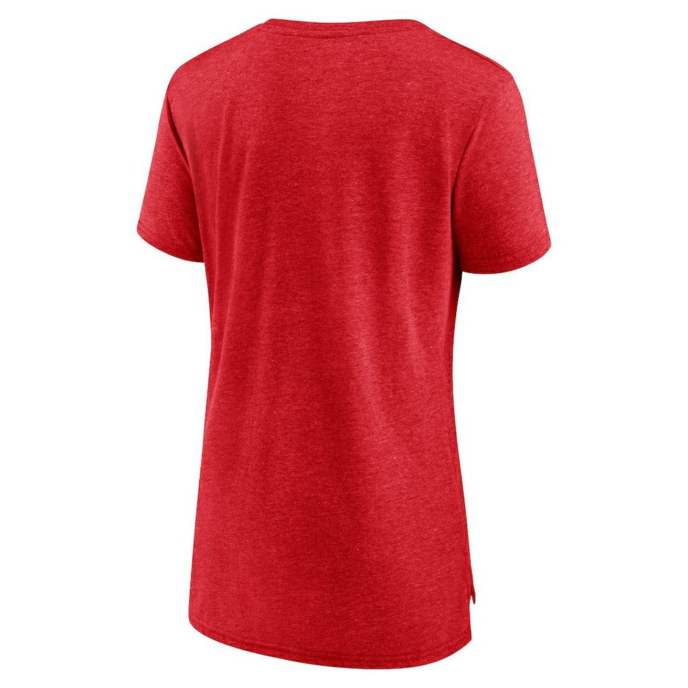 Kansas City Chiefs  Women's Hometown First Down Tri-Blend T-Shirt