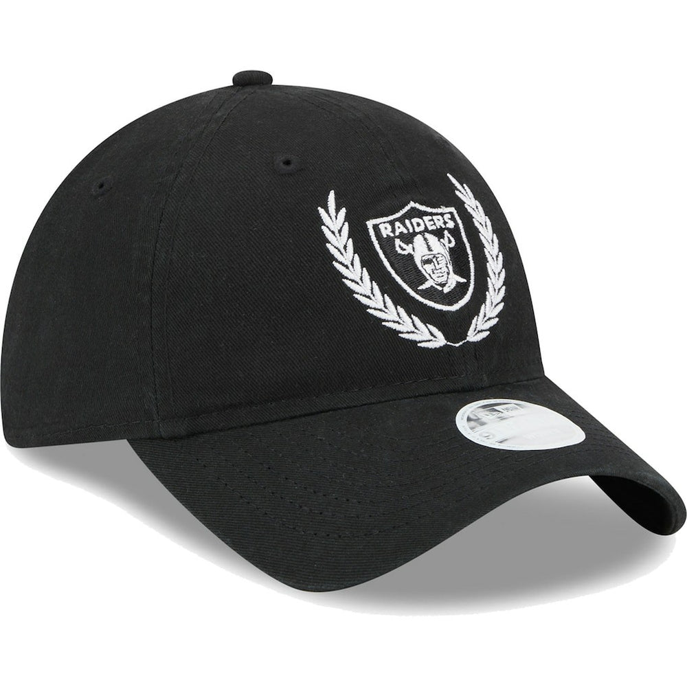 Las Vegas Raiders New Era Women's Leaves 9TWENTY Adjustable Hat