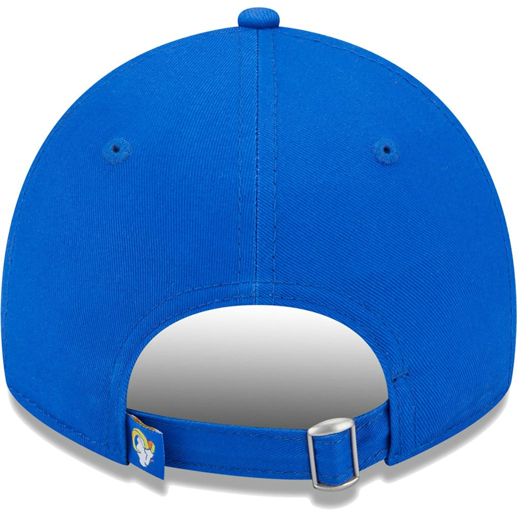 Los Angeles Rams New Era Women's Leaves 9TWENTY Adjustable Hat