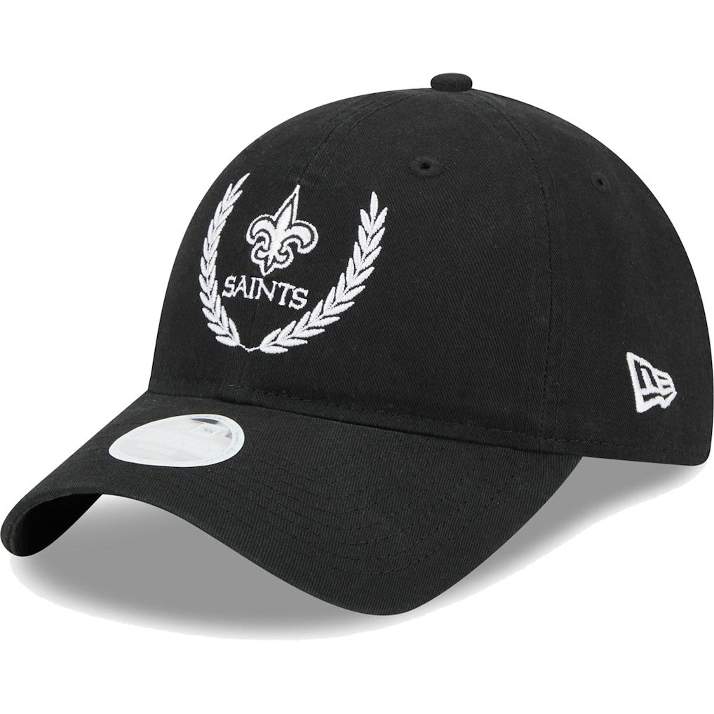 New Orleans Saints New Era Women's Leaves 9TWENTY Adjustable Hat