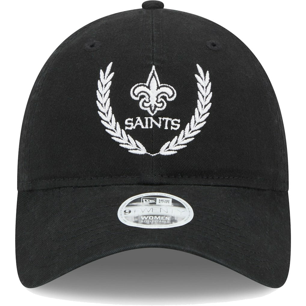 New Orleans Saints New Era Women's Leaves 9TWENTY Adjustable Hat