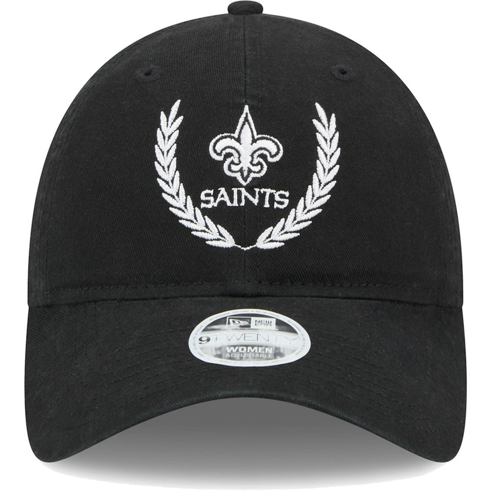 New Orleans Saints New Era Women's Leaves 9TWENTY Adjustable Hat