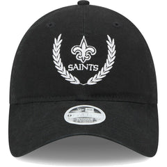 New Orleans Saints New Era Women's Leaves 9TWENTY Adjustable Hat