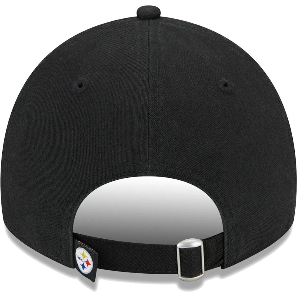 Pittsburgh Steelers New Era Women's Leaves 9TWENTY Adjustable Hat