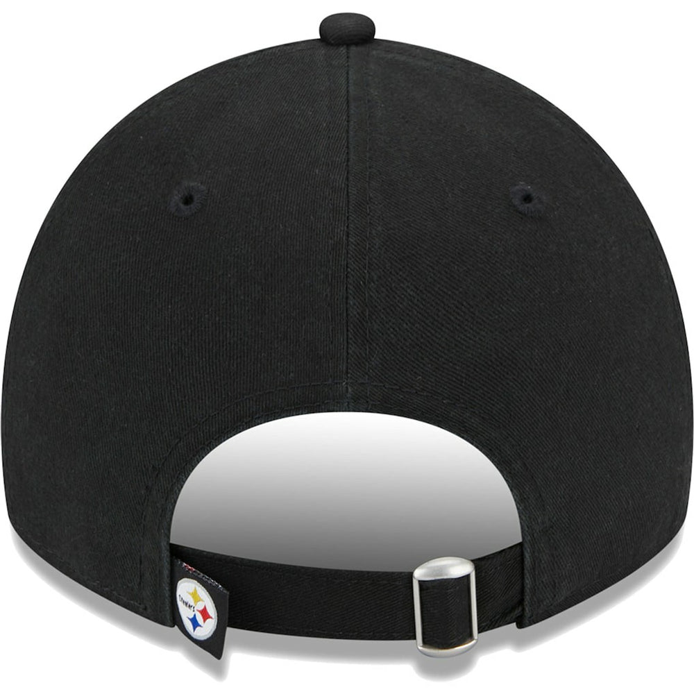 Pittsburgh Steelers New Era Women's Leaves 9TWENTY Adjustable Hat